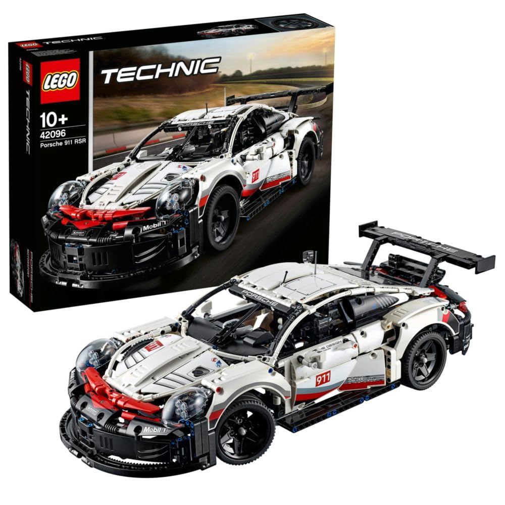 LEGO Technic Porsche 911 RSR Рождественский подарок (42096) - Игрушка, Строительные блоки, Подарок, Машина, для мальчиков от 10 лет и старше