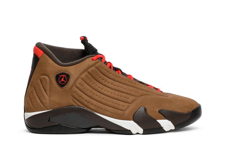 Men's Sneakers Jordan 14 Retro Winterized Archaeo Brown Ginger/Black-White-University Red
