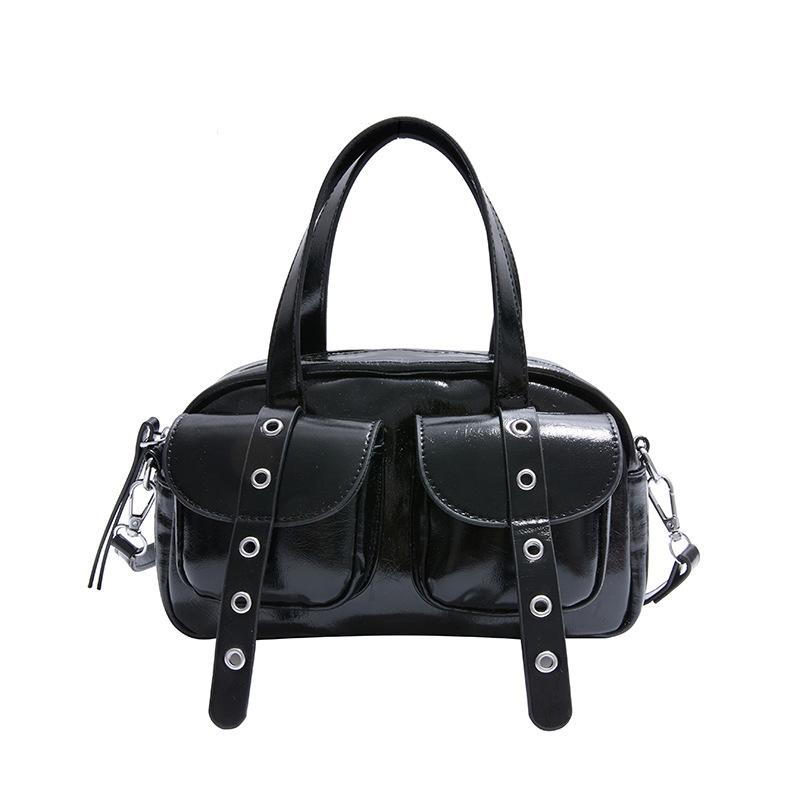 

Новая модная универсальная женская сумка через плечо с несколькими карманами, однотонная сумка-мессенджер