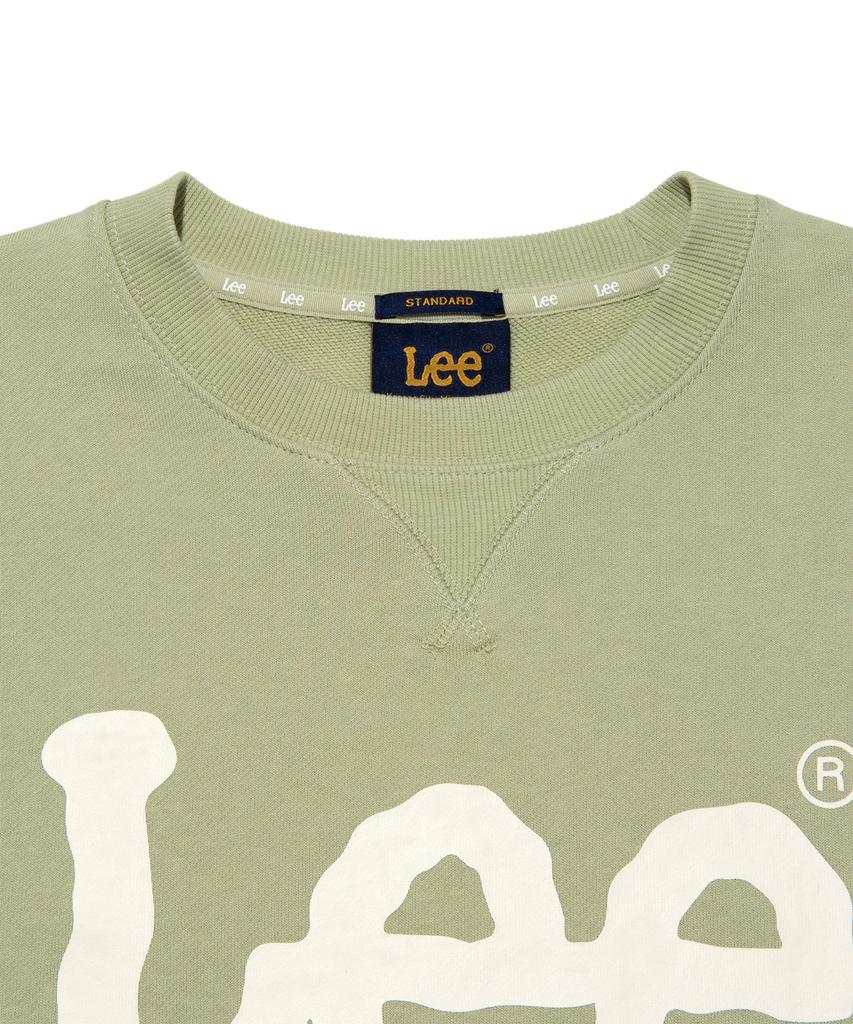 LEE Big Twitch Logo Sweatshirt Light Green