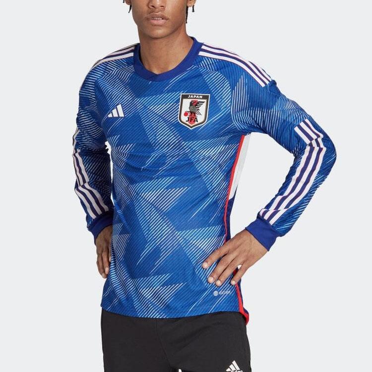 Adidas Soccer Jerseys Unisex Blue Moderate Straight Fit HC6301
