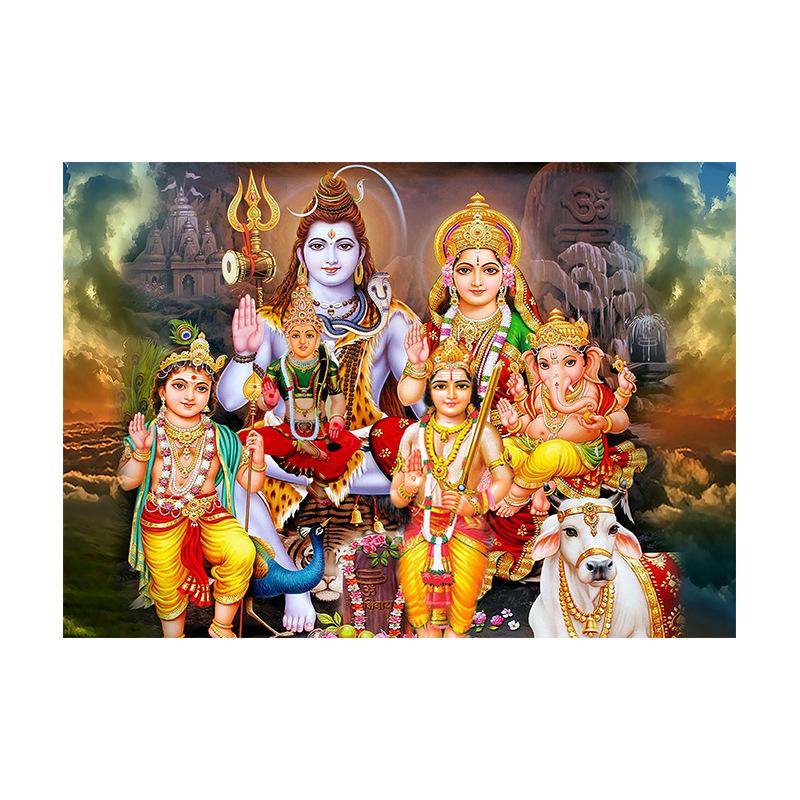 

Принты, современные настенные картины, модульная картина, домашний декор, абстрактная Индия, Будда, индуистские боги, Господь Шива, портретная живопись, плакаты 21x30cm No Framed