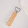 1PC Wooden Handle Beer Bottle Opener, Solid Wood Beer Bottle Opener, Simple Wooden Bottle Opener, Soda Screwdriver Bottle Opener