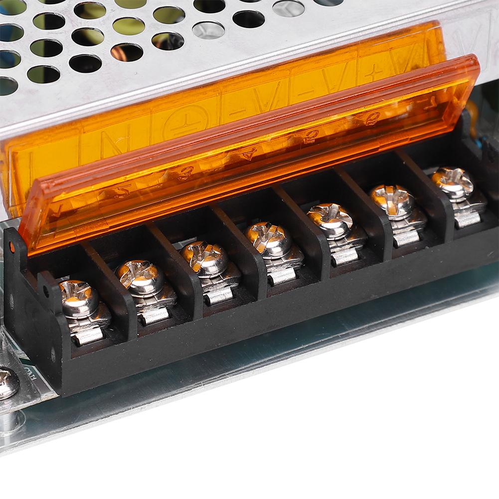   Power Supply Driver Adapter  12V Aluminum Alloy LED Screen Light Bar 3D Printer(S-36-12;12v 3a 36W:AC100-240V )