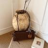 Retro Leopard Print Bag Women's Autumn New Niche Armpit Bag Fashionable High-value Simple Shoulder Bag Women