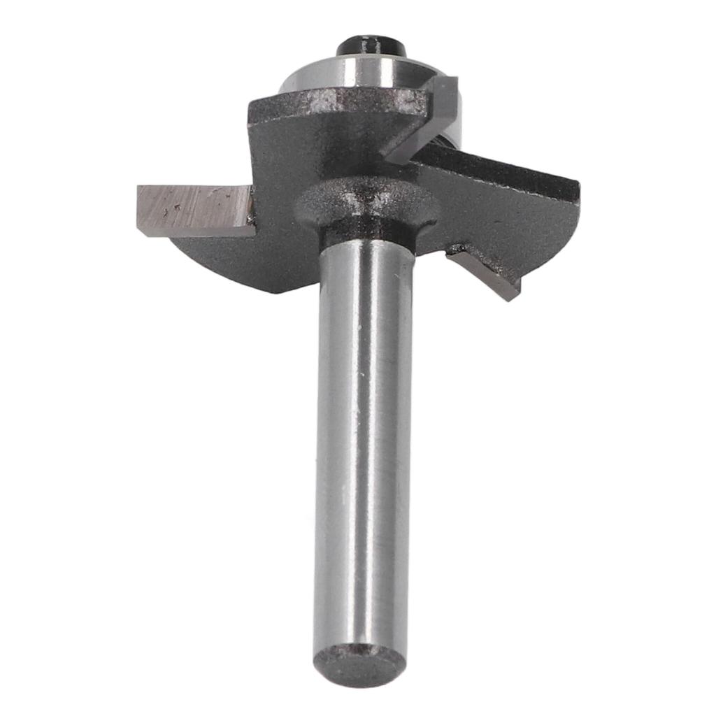 T-förmiger Fräser 1/4 Zoll Schaft 1/8 Schneidenhöhe Lager 3 Zähne Nutfräser für Holz Sperrholz