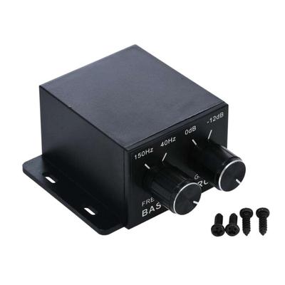 Autoverstärker Stereo Subwoofer Bassregler Knopf Sub-Verstärkung Equalizer Regler Frequenzregler Line-Pegel einstellen