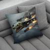 Art BBrainrot TTralalero Creative patterned pillowcases for interior decoration office living room home