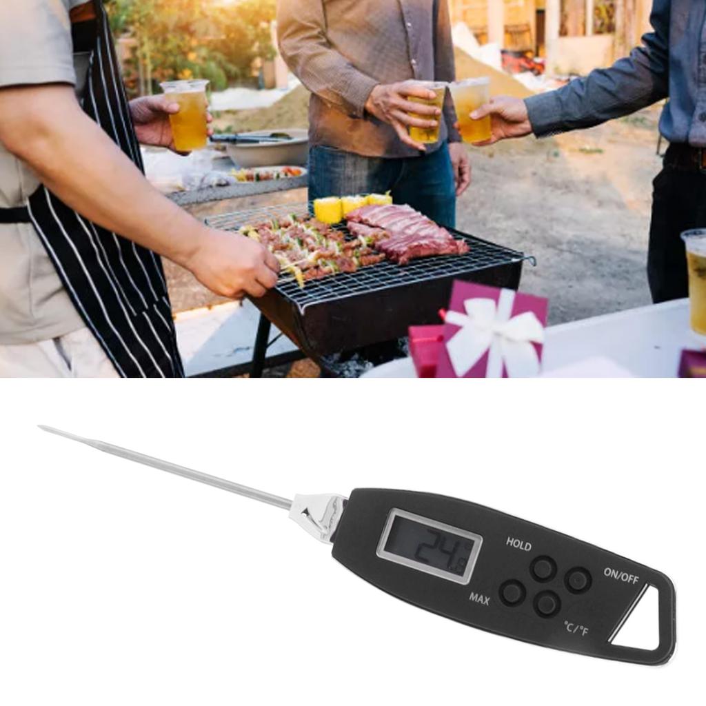 Digital Food Thermometer Accurate   Read Thermometer Kitchen Tool for Grilling Cooking