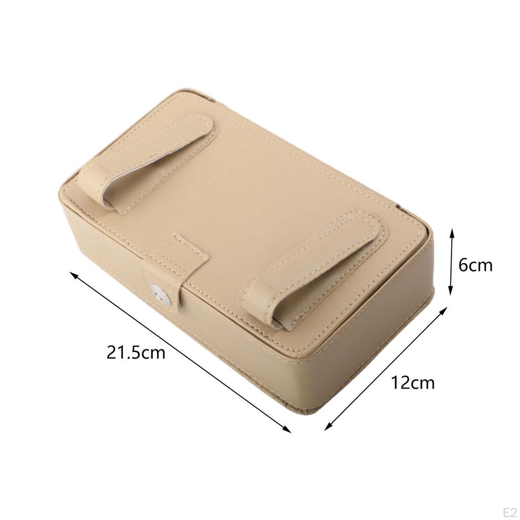 Car Tissue Holder Sun Visor Box Durable Automotive Interior