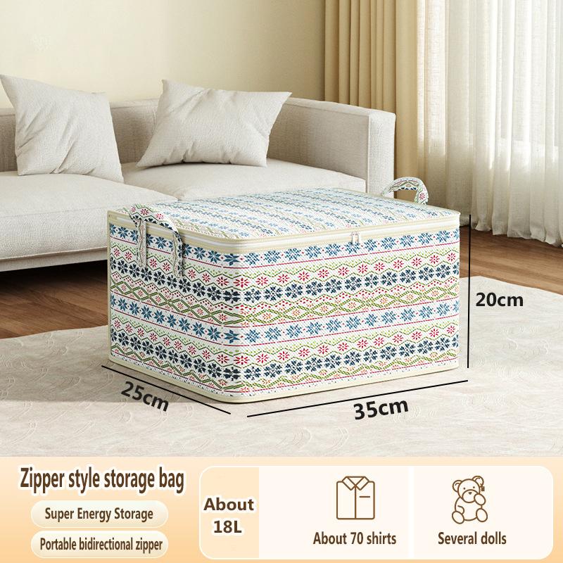 

1PC Clothes Blankets Storage Boxes Moving Packages Large Capacity Organizing Bags Non-woven Luggage Bags Organizing Bags