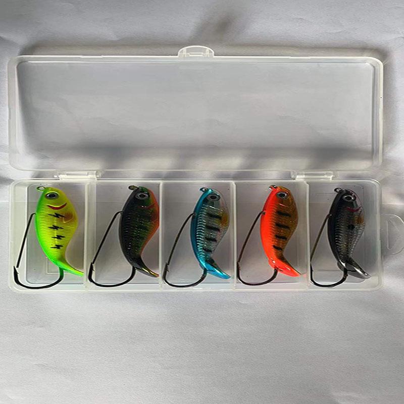Simulated Fish Scale Lure: 8.5cm/21.2g Single Hook Hard Bait for Fishing