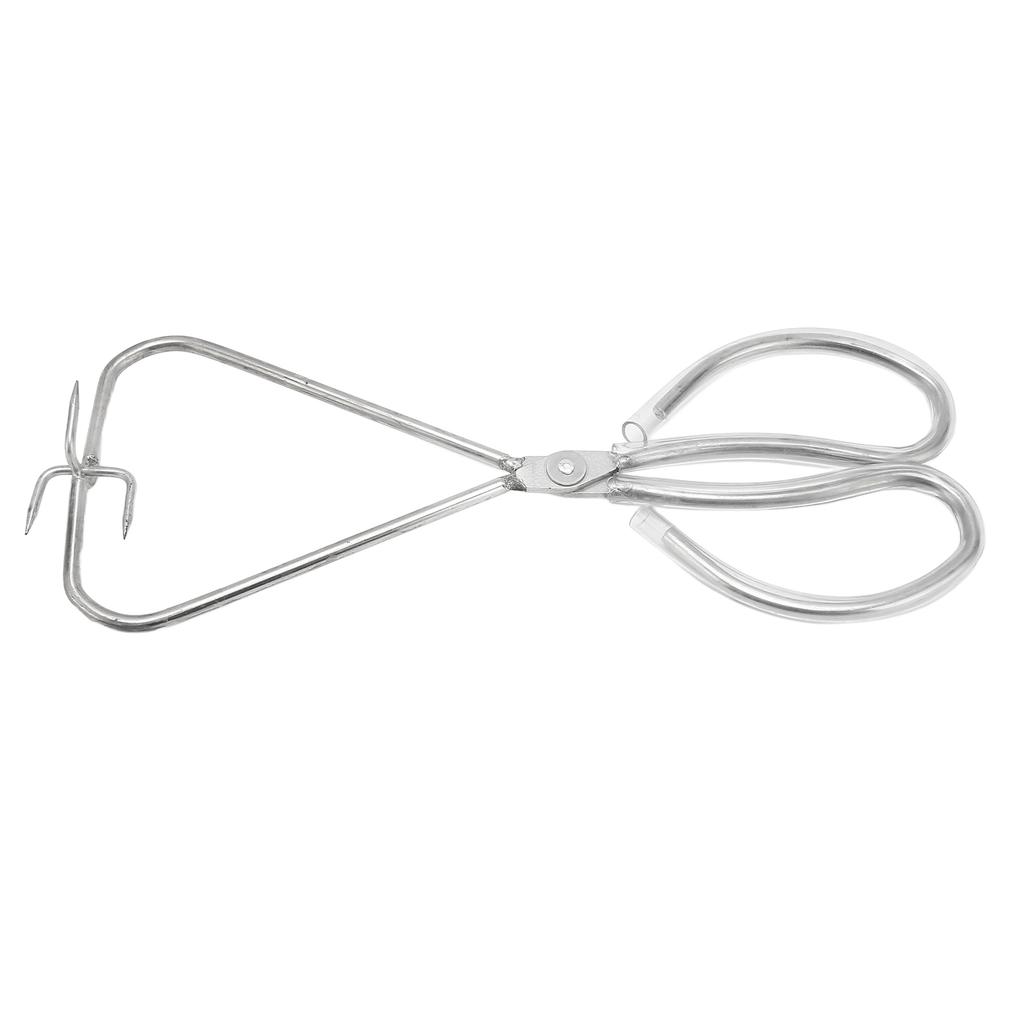 Pensetă de scufundare Instrument de ceramică Oțel inoxidabil Rezistență ridicată Formă simplă Clește pentru sculptură argilă ceramică