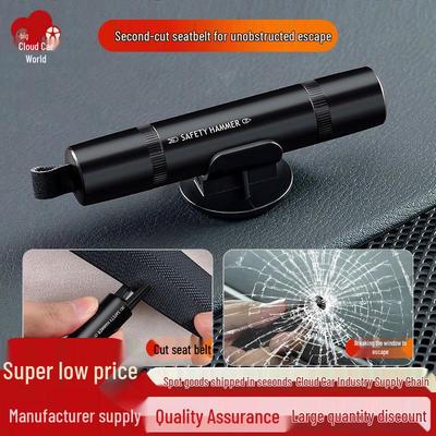 Bezpečnostní kladivo do auta: Multifunkční rozbíječ oken a řezač bezpečnostních pásů pro nouzový únik