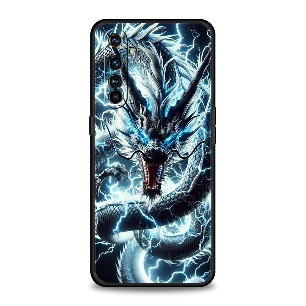 Cartoon Dragon Series Phone Case For Realme 12 11 10 9 8 5G 7 6 GT5 GT3 GT2 Pro Plus C21 C11 C25 C35 For GT Neo 2 3 3T 5 Cover