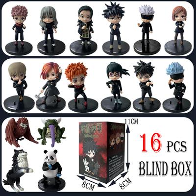 Jujutsu Kaisen Q Έκδοση Φιγούρα 9cm Satoru Gojo Itadori Yuji Geto Suguru Nobara Megumi Συλλογή Δώρα Γενεθλίων και Χριστουγέννων