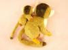 Squirrel Monkey Parent and Child Stuffed Toy, Height 19cm