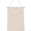 Beige Wall ing Tapestry, Bohemian Macrame Tassel Decoration Woven Tapestry Party Background