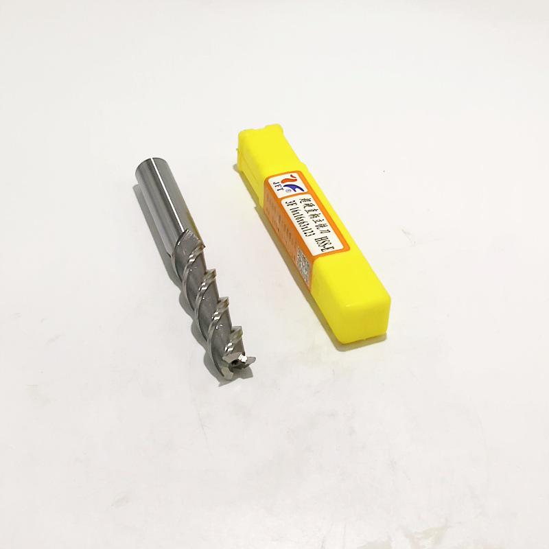 Jinfeng Extra Long, Super Hard Three-Flute End Mill (Sizes 2-30)