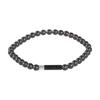 Phiten Rakuwa Extreme Crystal Touch Bracelet Black Silver 16cm Metax Technology