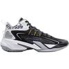 Li Ning Kids Basketball Comfortable Versatile Durable Rebound Support Non-Slip Low-Top Basketball Shoes Kids Sneakers Black Standard-White YKBV052-3