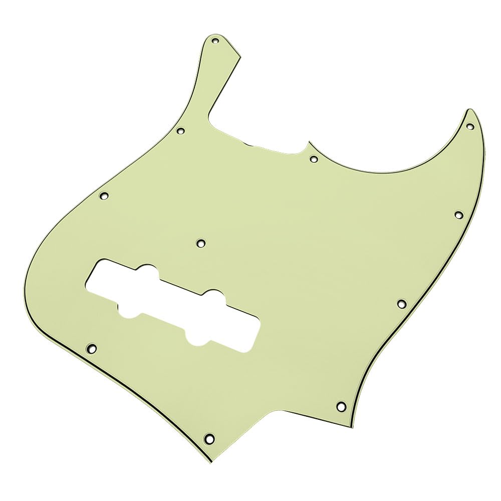 

YJB PARTS Пикгард для Jazz Bass Мятно-зеленый 3-слойный Сделано в Японии JB 60-х J-Bass