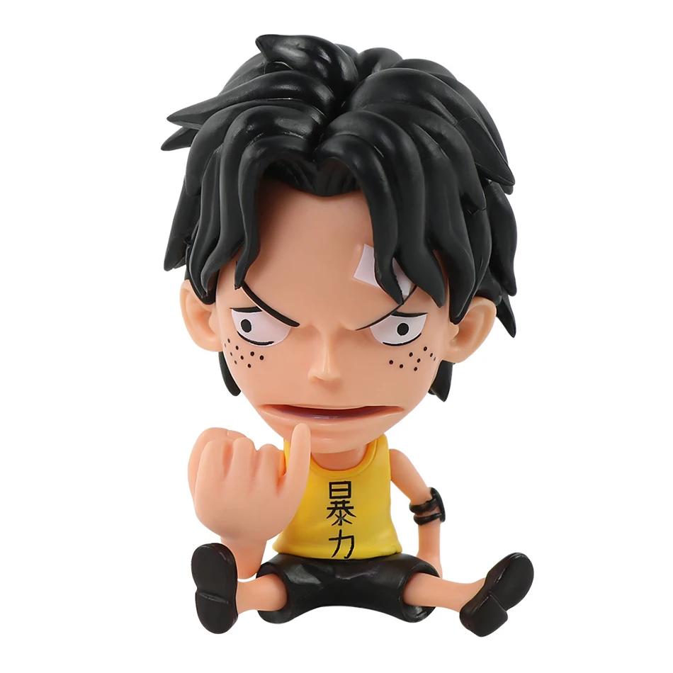 Figure Anime 17 Styles Zoro Luffy Sanji Ace Robin Nami Frank Usopp Brook Chopper Pvc Decoration Figural Model Toy Gift