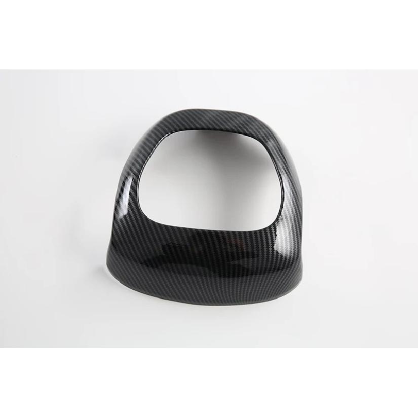 For Dodge Charger 2016- Car Accessories Carbon Fiber Style Steering Wheel Cover Decoration Molding Garnish Decoration