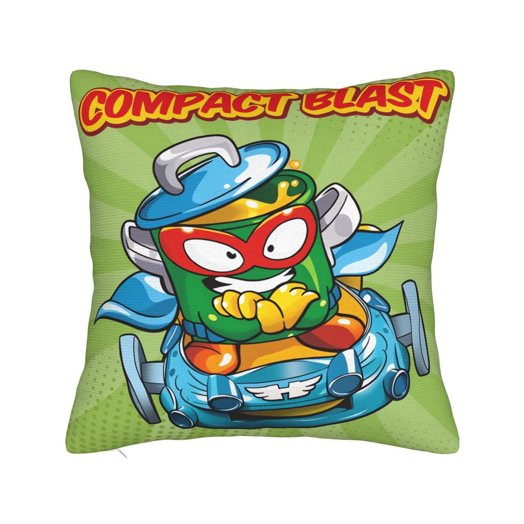 Super Zings Pillowcases Cute Funny Pillow Case For Living Room Bed Chair Soft Pillow Cover