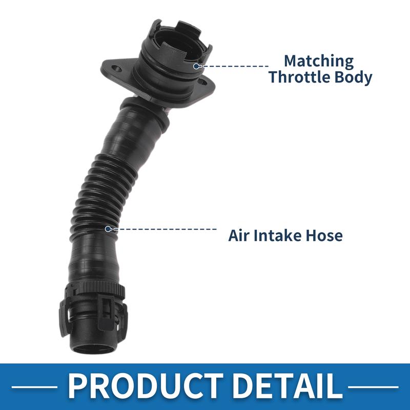 X Autohaux Engine Air Intake Hose for BMW X5 14-18 Air Cleaner Intake Hose No.11127590163