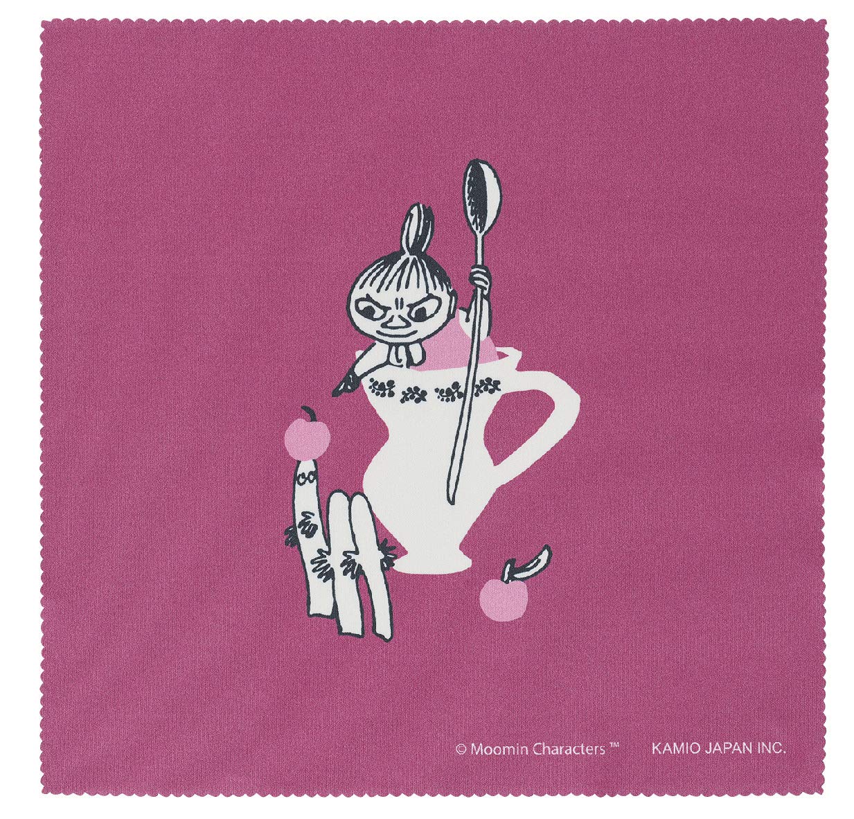 

Kamiojapan Eyeglass Cleaning Cloth Moomin Cloth Mini Max Knitted Made in Japan Little My Mischief 36631 19.5cm розовый