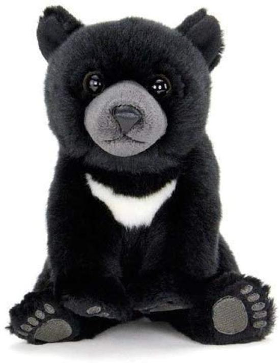 Carolata Asiatic Black Bear Plush Toy and Bear Stuffed Animal Birthday Gift Animal Gift (Soft Realistic) (Doll Mascot) (Twice Tested) Toy/Christmas