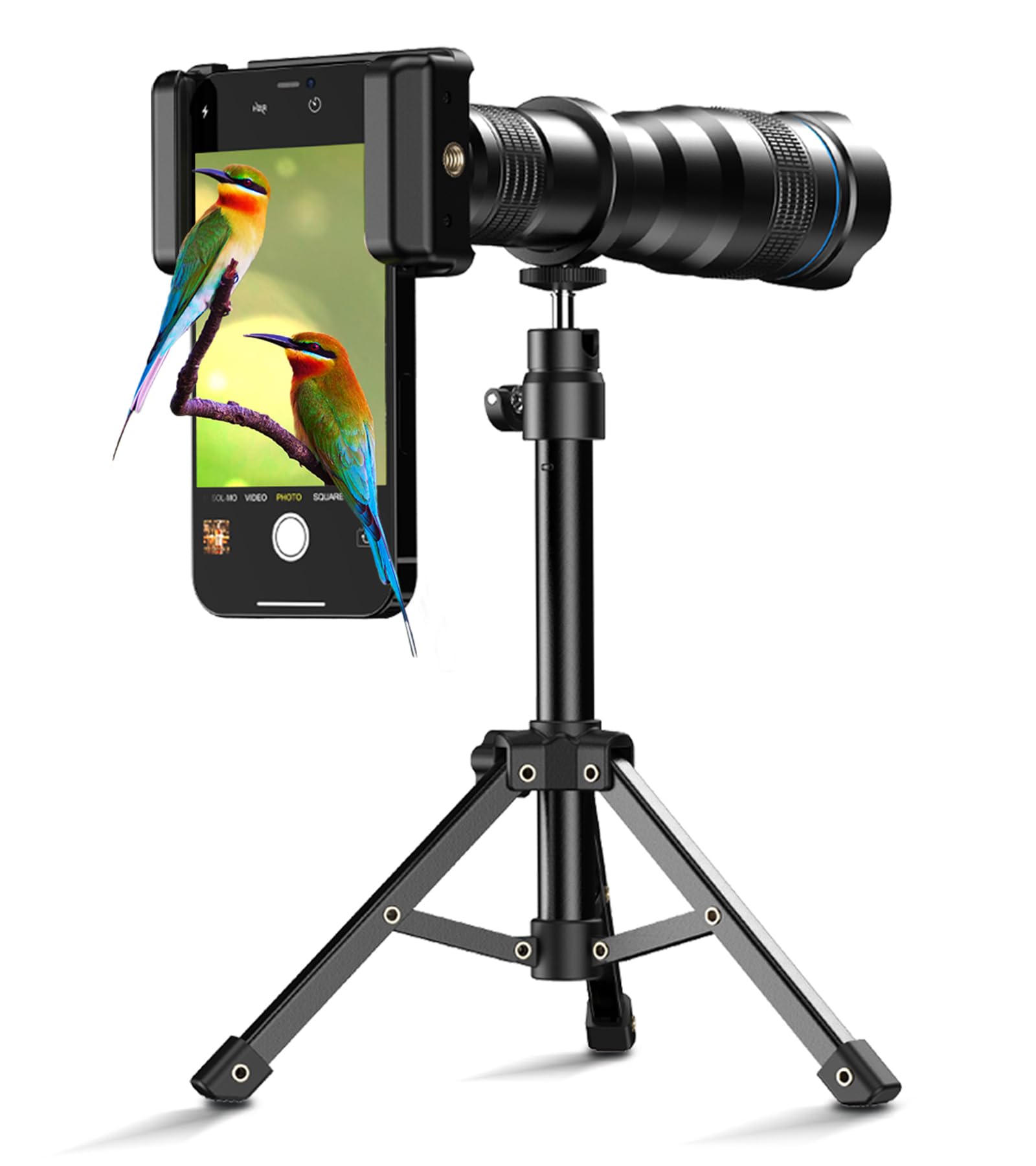 

Apexel Monocular Maho Telephoto Lens Telescope 36x Telephoto Lens Monocular with Mount Compatible with Various Models Durable Telephoto Lens Made of