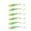10PCS 5cm Soft Plastic Artificial Fish Lures Grub Worm Baits Fish Tackle Accessory F
