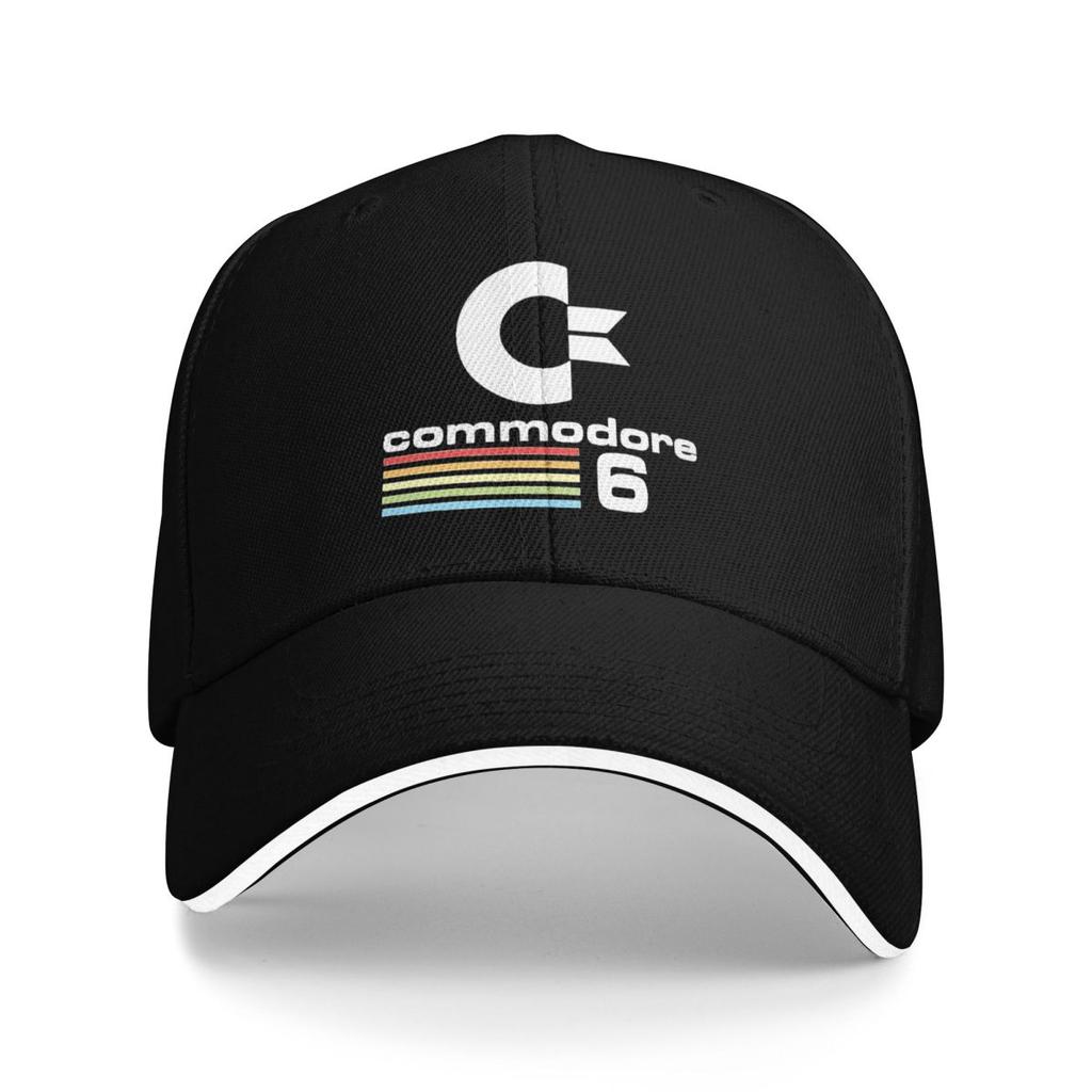 Cappellini da Baseball con Logo Commodore 64 Snapback Cappelli da Baseball Traspiranti Casual Casquette Outdoor Unisex