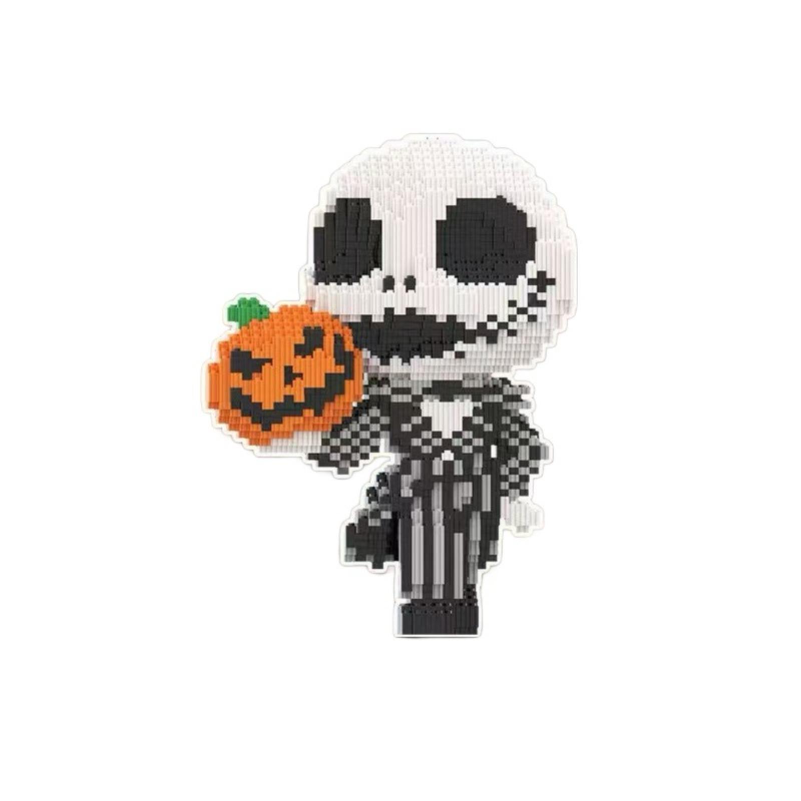 

Хэллоуин Гранулированные Строительные БлокиТыква Пазл Сборка Детские Игрушки Взрослый Подарок Украшения One Size чёрный