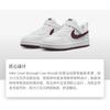 Nike Court Borough Low Recraft White Burgundy Crush (PS)