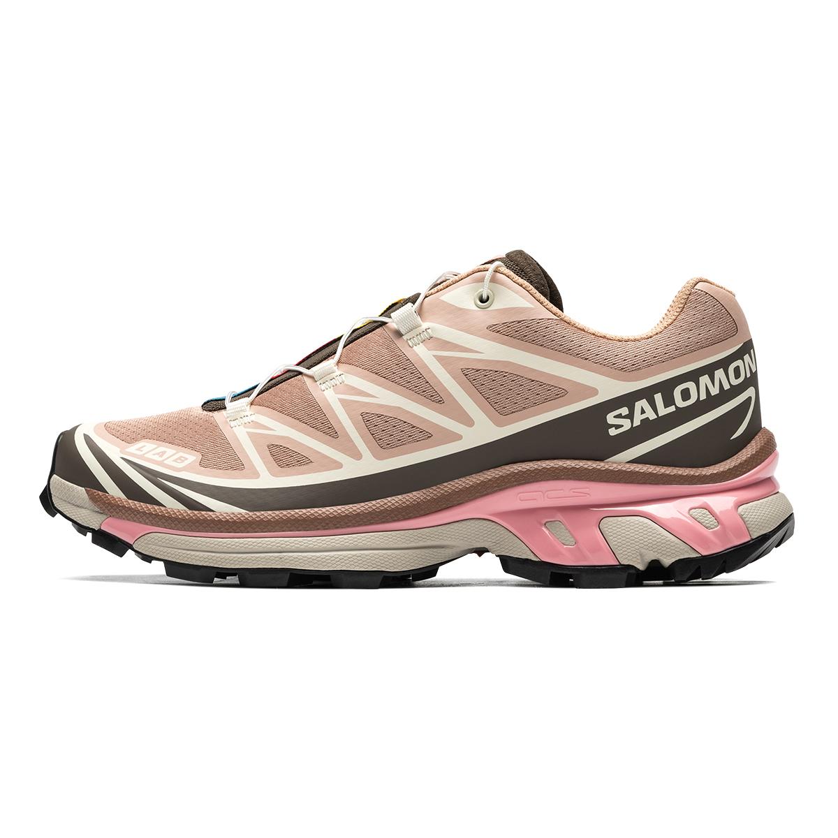 

SALOMON XT 6 Амортизатори Низькі Повсякденні Бігові Кросівки Унісекс Рожево-Коричневі Кросівки 477373 38