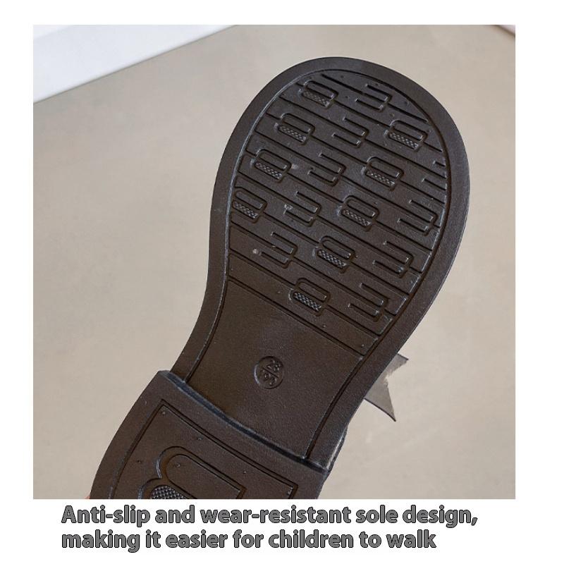 Neue Mode Mädchen Bequeme Verschleißfeste Weichsohlige Lederschuhe Gutaussehende und Langlebige Performance-Schuhe