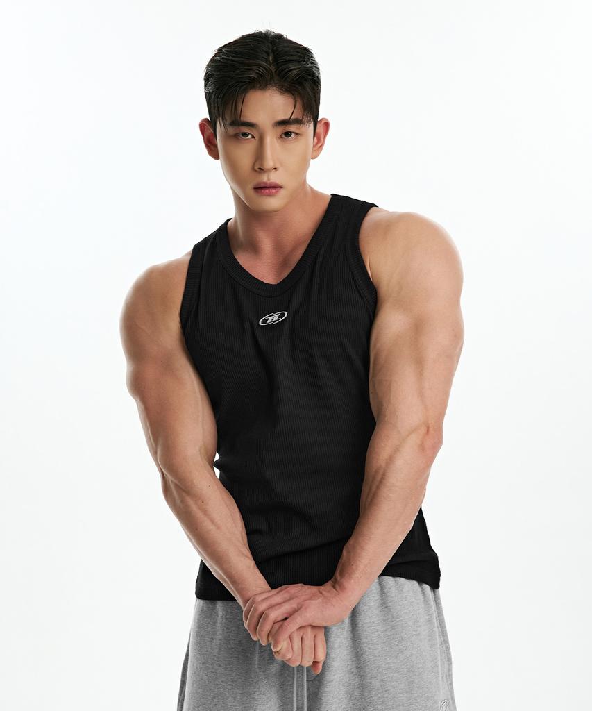 BORN TO WIN B-Symbol Logo Sleeveless_Non Mesh Ver [Black]