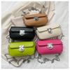 Trendy Street Style Fashionable Pu Leather Crossbody Bag 2023 Summer Small Square Bag