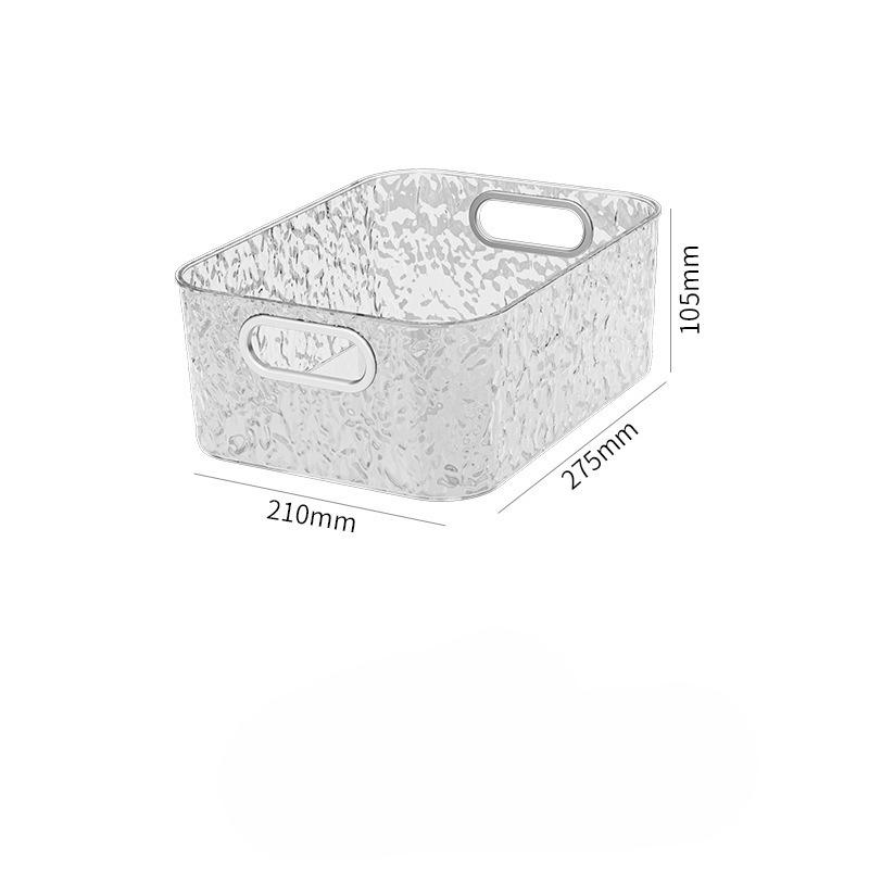 Cosmetics Storage Box, Household Bathroom, Bathroom Countertop, Transparent Dressing Table, Washbasin, Skincare Product Shelf