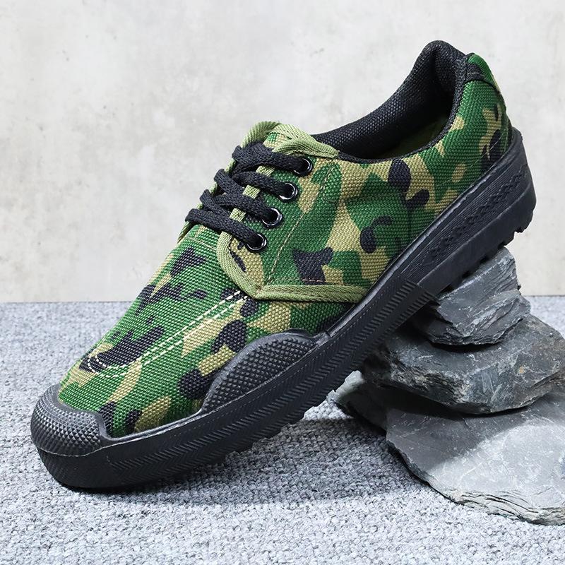 Cloth shoes beef tendon sole black cloth shoes soft sole non-slip wear-resistant breathable medium casual low-top single shoes