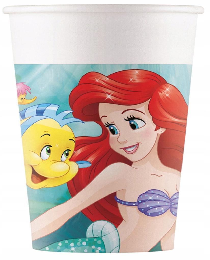 KUBECZKI PAPIEROWE PARTY DISNEY 200ML 8SZT