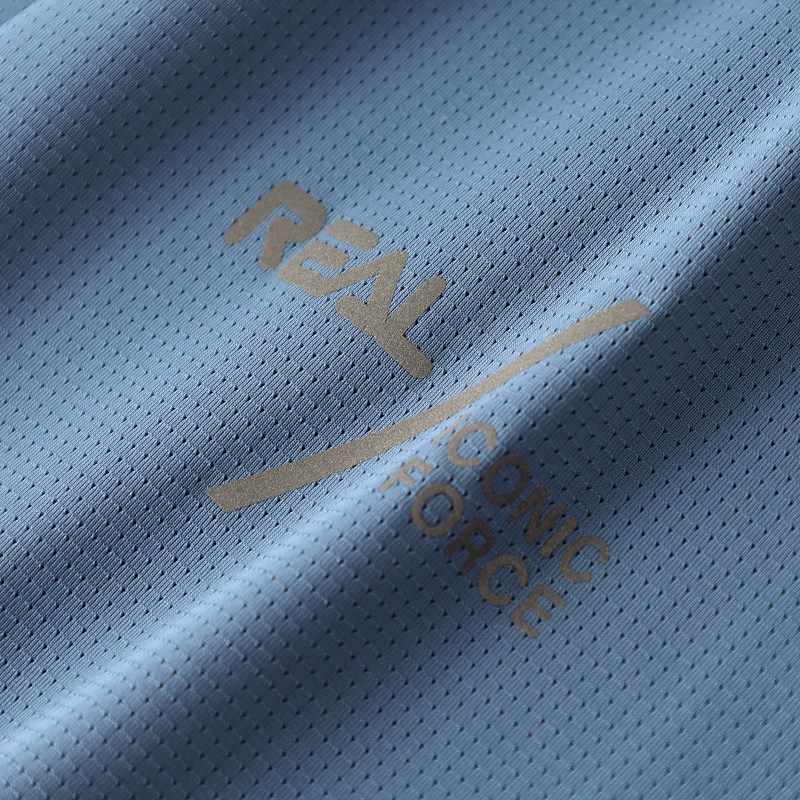 Export T-Shirt Men's Short-Sleeved Summer Ice Silk Mesh Thin Quick-Drying Export Original Tail Order Men T-shirt Top