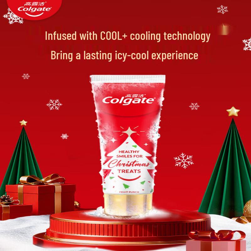 Colgate Weihnachts-Glitzer Erfrischende Zahnpasta