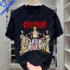 Kreator Tshirt 80s Thrash Metal Sodom Destruction Casual Loose Crewneck Retro Short Sleeve Polyester Unisexs Graphic Tshirts