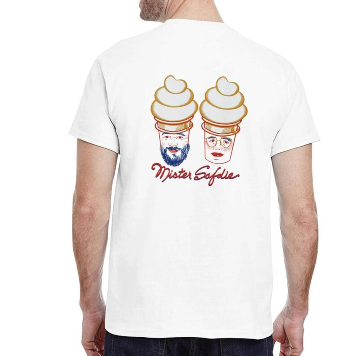Mister Softee Safdie Brothers Tee Graphic T Shirt Casual Unisex Streetwear Top for Fans of the Film S