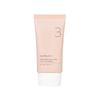 No.3 Porcelain Base-Skip Tone-Up Beige Sunscreen SPF50+ PA++++ Set 50ml + 35ml with Spatula