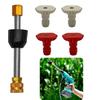 As Show Pressure Spray Lance Car Washing Nozzle Connector Car Washer Extension Convenient Use Efficient Washing